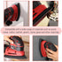 Bates Mouse Detail Sander Sandpaper, 100 pcs Assortment, 40/80/120/180/240 Grits, Red Sanding Pads