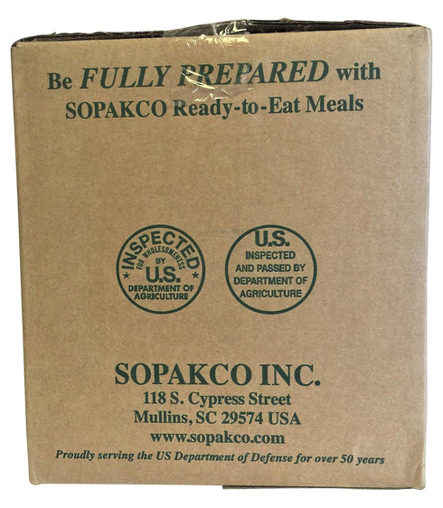 Ozark Outdoorz, LLC 6/2021 Pack 6/2026 16 Eat-2021 Date - expiration MREs with MREs-Reduced Sodium Food Rations-Meals