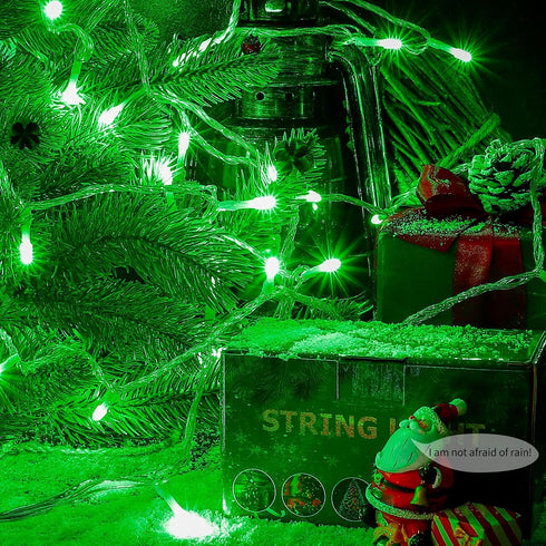 100 LED 33FT Fairy String Lights | Christmas Lights with 8 Lighting Modes | Plug in for Indoor Outdoor Decoration
