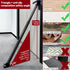 Jammer (1 Pack,Black) AceMining Upgraded Door Security Bar & Sliding Patio Bar, Heavy Duty Stoppers Adjustable