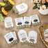 Fumete 50 Pcs Baby Shower Seed Packet Baby in Bloom Kraft Bags with Window for Gender Reveal Party (Sunflower)