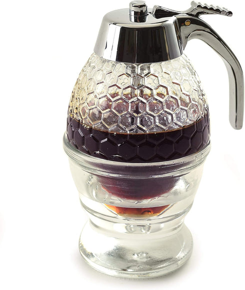 Norpro Honey/Syrup Dispenser - Stylish Beehive Design