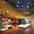 Zenlrs 33FT 240 40 24in 8 Christmas Icicle String Lights LEDs Strips Each Short Curtain Fairy Hanging Ceiling