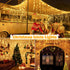 720LED 60FT, 8 Dimmable, Ollny Icicle Lights for Outside Warm White Christmas Lights with Remote Modes Waterproof