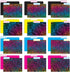 Global Printed Products Deluxe Designer File Folders, 1/3 Cut Tab, Assorted Positions, 24/pk - Letter Size