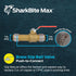 1 1 Inch UR24737 SharkBite Max x Push-to-Connect Slip Ball Valve, Brass Plumbing Fitting, Copper, CPVC