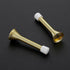 Ravinte Door Stoppers, 6 Pack Gold Spring Door Stops with Rubber Bumper for Bottom of Door