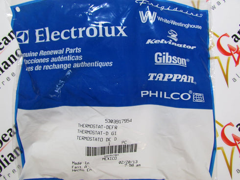 GENUINE Frigidaire Defrost Thermostat 5303917954 for Refrigerator