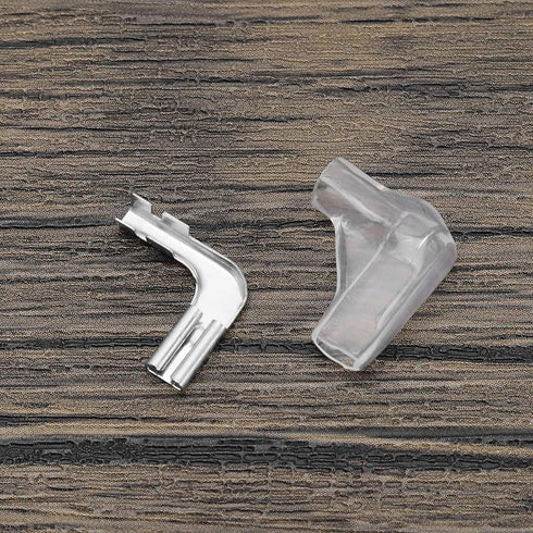 50PCS 2.8mm Crimp Terminal Spade Connector with 50PCS Insulating Sleeves for Equipment Switch