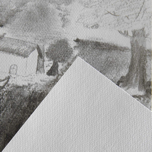 Canson XL Recycled Drawing Paper, 160gsm A4, Spiral Pad Short Side, 50 White Sheets, Ideal for Professional Artists