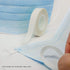 Pro 1502 Self-adhering Face Mask Tape 1/2in (12mm) x 20ft Clear Double Coated Medical, Skin Friendly Adhesive