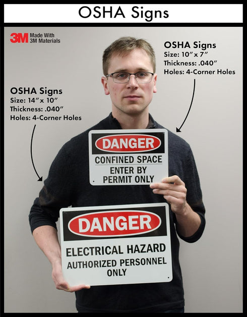 SmartSign "Danger - Pesticide Storage Area" Sign, 10" x 14" Plastic