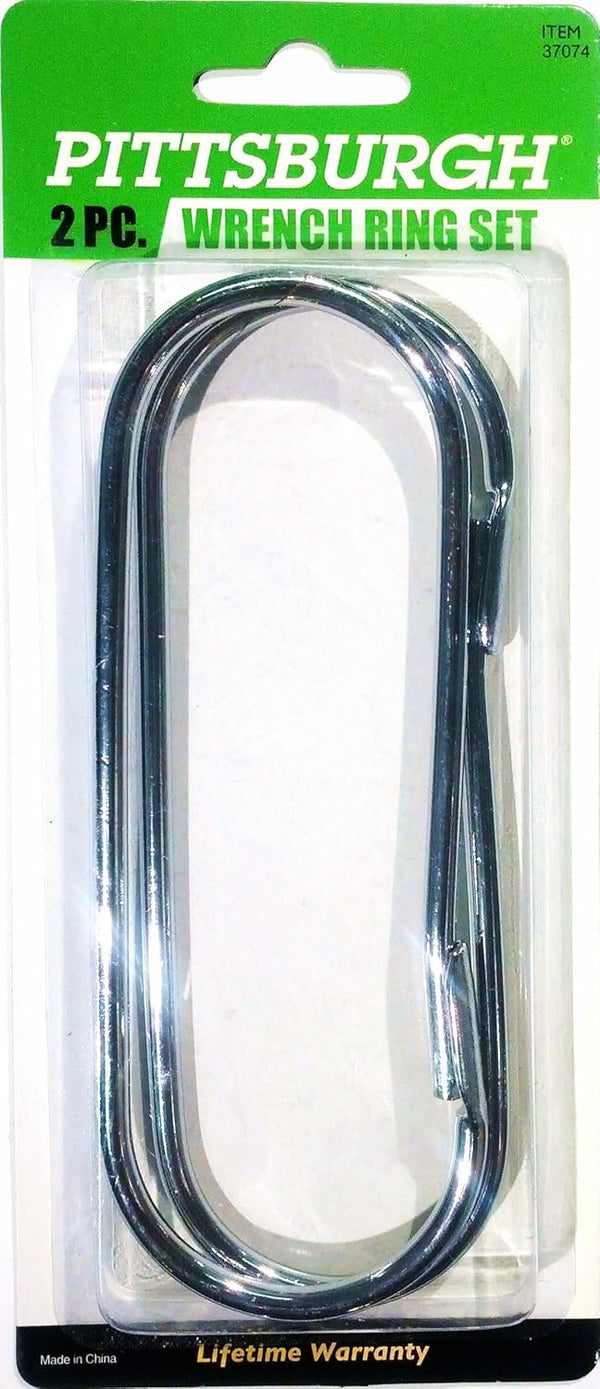 Wrench Rings 2-Piece Organizer, Chrome-plated Steel, Wrench Organizer, 6-3/16" L x 2-5/8" W