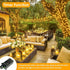 66Ft 200LED 8 Fairy Lights Plug in with Remote, Waterproof String Lights Outdoor & Indoor Modes with Timer, LED Twinkle