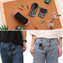 Jutom 10 Set Mini Screwdriver Keychain Set, Includes 3 Mini Screwdrivers in Portable Pouch with Snap Hook
