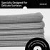 5 7X Hudson Hi-Fi Anti Static Microfiber Record Cleaning Cloth - pk - The Audiophiles Anti-Scratch Lint & Dust Magnets