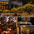 4 Pack 132FT 320LED 8 btfarm Solar String Lights Outdoor - Total Solar Fairy Lights Outside Waterproof Modes, Copper
