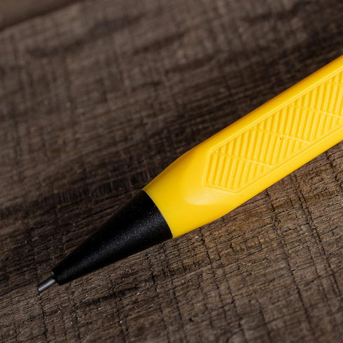 Rite in the Rain Weatherproof Mechanical Pencil, Yellow Barrel, 1.3mm Dark Lead, 12 Refills