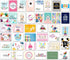 T&M Quality Designs LLC 120 5X7 Inch Unique Birthday Cards Bulk for Business, Office and Individuals, prefolded