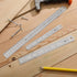 Mr. Pen Stainless Steel Rulers, 3 pcs, 6", 8", & 12", Metal Rulers for School and Office, Thin Flat Design