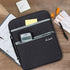 Zipper Binder, 1 Inch 3 Rings with Internal Pockets, 375 Sheet Capacity, Fits Standard Size File Folders