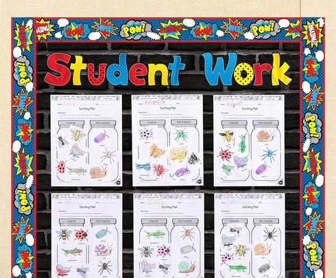 Teacher Created Resources Superhero Funtastic 4" Letters Combo Pack (TCR5845)
