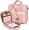 Sturdy 3 Ring Zipper Binder with Shoulder Strap, 2 Inch Zip Up Binder, Holds 500 Sheets, Durable Premium Fabrics