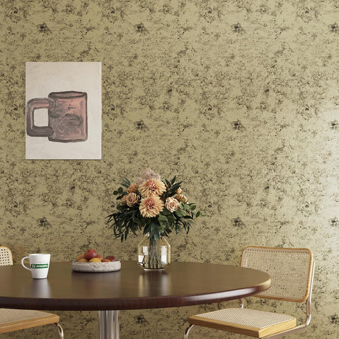 15.8"x80" LACHEERY Brushed Black Gold Stainless Steel Contact Paper for Appliances Black and Gold Metallic Wallpaper