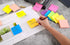 Sticky Notes 3 x 3 in, 28 Pads with Bright Colorful Super Sticking Power, 72 Sheets/pad