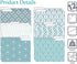 Better Office Products Decorative File Folders, 12 Pack with 6 Unique Designs, Heavyweight Letter Size