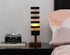 Desk Lamp for Bedside Table with 1 Watt Yellow LED Bulb, Handmade Nightstand Lamp for Bedroom