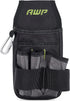 AWP Tool Organizer Pouch with 7 Pockets & Loops, Heavy-Duty Metal Belt Clip Attachment