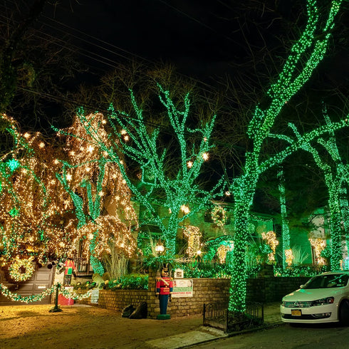 Dazzle Bright 20 FT Battery Operated Fairy Lights, 60 LED Silver Wire, Waterproof String Lights for Indoor Outdoor