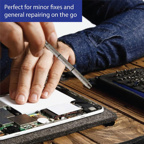 Mini Screwdriver Set, Tiny Precision Flat Head Portable Repair Tool for Eyeglasses, Sunglasses, Watch, Jewelry