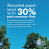 Hammermill 30% 11 17 1 (500 92 086750 Printer Paper, Great White Recycled Paper, x - Ream Sheets) - Bright, Made in the