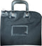 Locking Bank Bag Canvas with Hard Handles, Black