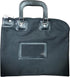 Locking Bank Bag Canvas with Hard Handles, Black
