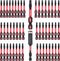 50 Pieces T20 2 In. Impact Tough Magnetic #20 Torx Head Power Bits, S2 Alloy Steel Set with Impact Bit Holder