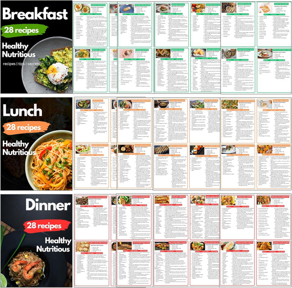 Auroscent Diabetic Meal Planner for Type 2 Diabetes 4-Week Low Carb Low Sugar