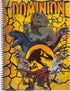 Dinosaur Back to School Themed Bundle of (2) 3-Hole 2-Pocket Portfolio Folder with (1) 50 Wide Ruled Sheets Spiral Notebook