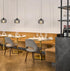 KOSTA 14.4 Inch, E26, Bulb 2-Pack Industrial Pendant Lights, Black Hanging Ceiling Lights with Metal Cage for Kitchen