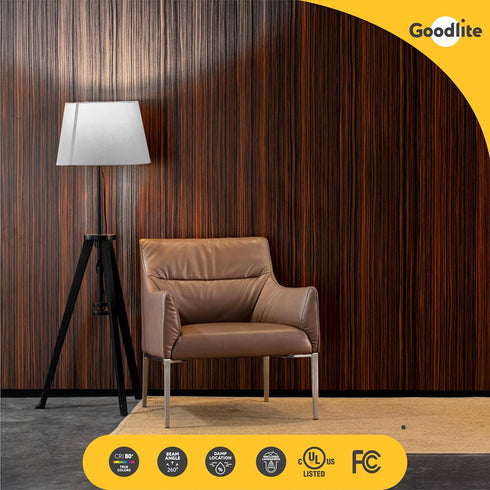 Goodlite A23 LED Light Bulb, 1 Count, 27 Watt (225 Watt Equivalent), Dimmable, 4000 Lumens, Cool White 4100K