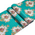 5482 Luxury Damask Peel and Stick Wallpaper 17.7" 9.8ft, Cyan Peony Floral Self Adhesive Decorative Paper