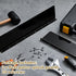 2 Pcs Gutter Valley Splash Guards, Downspout Diverter Roofing Gutter Guards with 20 Screws, Black