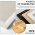 Bulletin Board Cork Board with Linen, 30" x 20" Wood Framed Decorations, Wall Mounted Fabric Picture Board