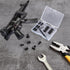 T Nut Screw Replacement Sets with Thread Locking Screws, Wrench and Nuts - Compatible with Standard Rail Systems,