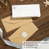Set 20 20 24 Elegant Ribbon-Style Money Cards with Envelopes - Cards with Gold Foil, Envelopes, Sealing Stickers