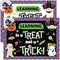 Decorably Halloween Bulletin Board Decorations Set - 70 Pcs Classroom Halloween Decorations, Background Papers &