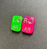 Alisha Goes Crafty BB Xray Markers, Rectangle, Mitchell Markers, Positioning BB's, Glitter, Initials