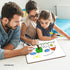 Scribbledo 11"x14” White Board, Mini Double Sided Dry Erase Board, Handheld Personal Whiteboards for Students, Small